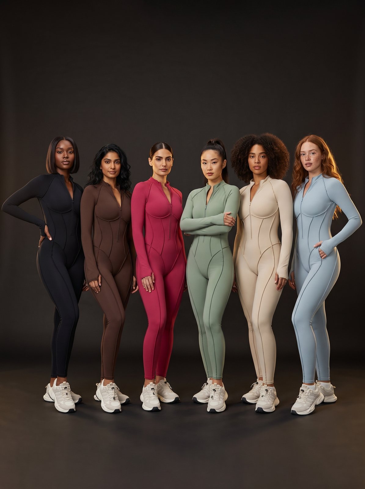 The Catsuit in six colors